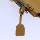 GUCCI Hand Bag Leather Brown Auth 70668-18