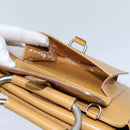 GUCCI Hand Bag Leather Brown Auth 70668-8