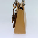 GUCCI Hand Bag Leather Brown Auth 70668-3