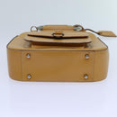 GUCCI Hand Bag Leather Brown Auth 70668-5