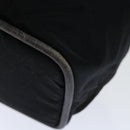 CELINE Hand Bag Nylon Black Auth 70673-16