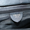CELINE Hand Bag Nylon Black Auth 70673-17