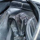 CELINE Hand Bag Nylon Black Auth 70673-18