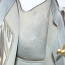 Salvatore Ferragamo Hand Bag Patent leather Gray Auth 70674-18