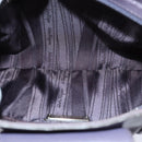 Salvatore Ferragamo Gancini Hand Bag Leather Purple Auth 70676-11