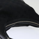 Salvatore Ferragamo Shoulder Bag Canvas Black Auth 70678-6