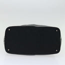 Salvatore Ferragamo Shoulder Bag Canvas Black Auth 70678-5