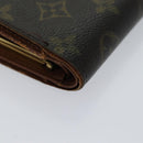 LOUIS VUITTON Monogram Porte Monnaie Billets Viennois Wallet M61663 Auth 70688-17