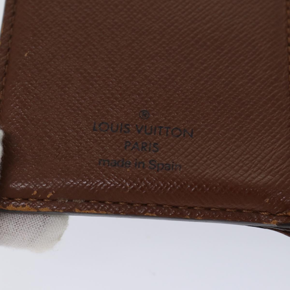 LOUIS VUITTON Monogram Porte Monnaie Billets Viennois Wallet M61663 Auth 70688