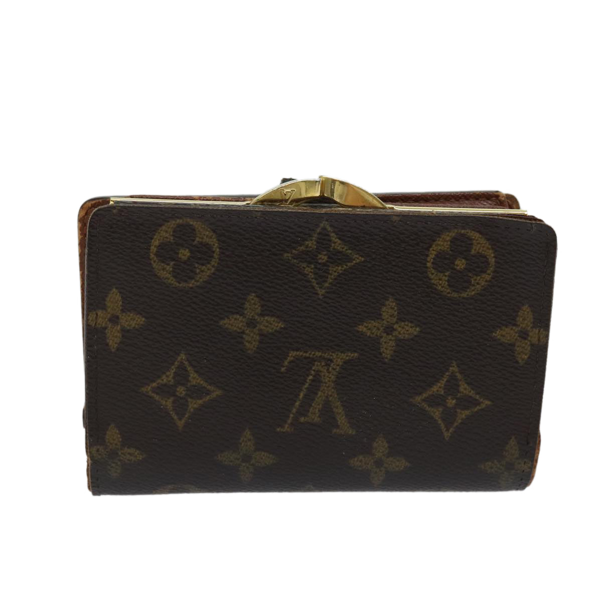 LOUIS VUITTON Monogram Porte Monnaie Billets Viennois Wallet M61663 Auth 70688 - 0