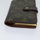 LOUIS VUITTON Monogram Porte Monnaie Billets Viennois Wallet M61663 Auth 70688-3
