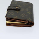 LOUIS VUITTON Monogram Porte Monnaie Billets Viennois Wallet M61663 Auth 70688-4