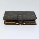 LOUIS VUITTON Monogram Porte Monnaie Billets Viennois Wallet M61663 Auth 70688-6