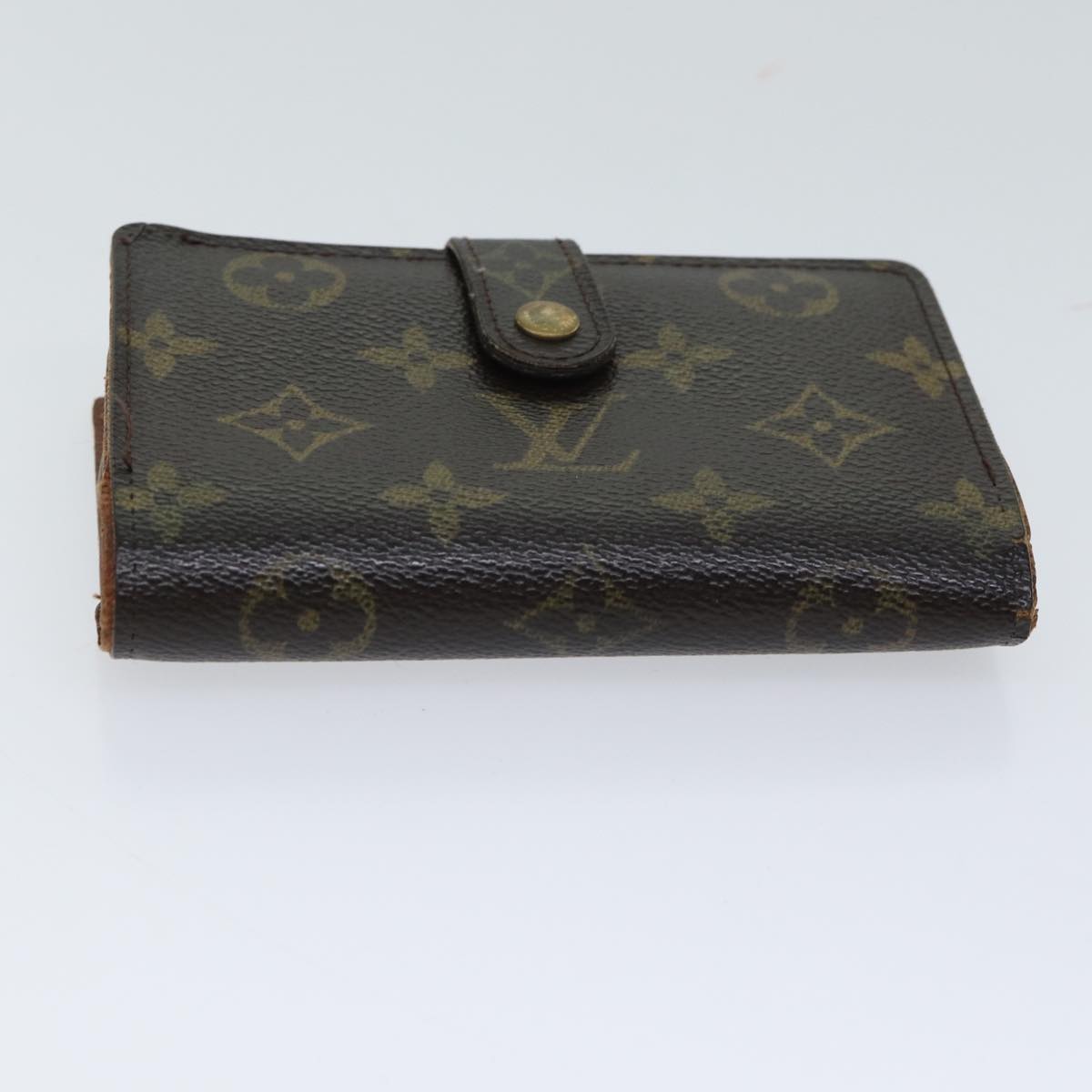 LOUIS VUITTON Monogram Porte Monnaie Billets Viennois Wallet M61663 Auth 70688