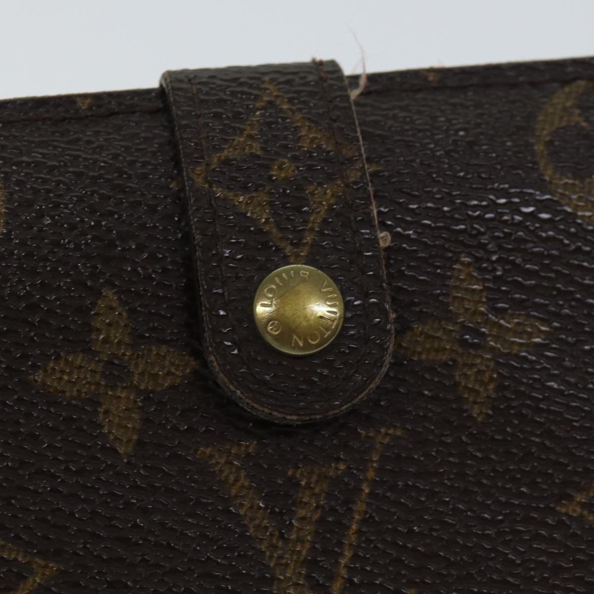 LOUIS VUITTON Monogram Porte Monnaie Billets Viennois Wallet M61663 Auth 70691