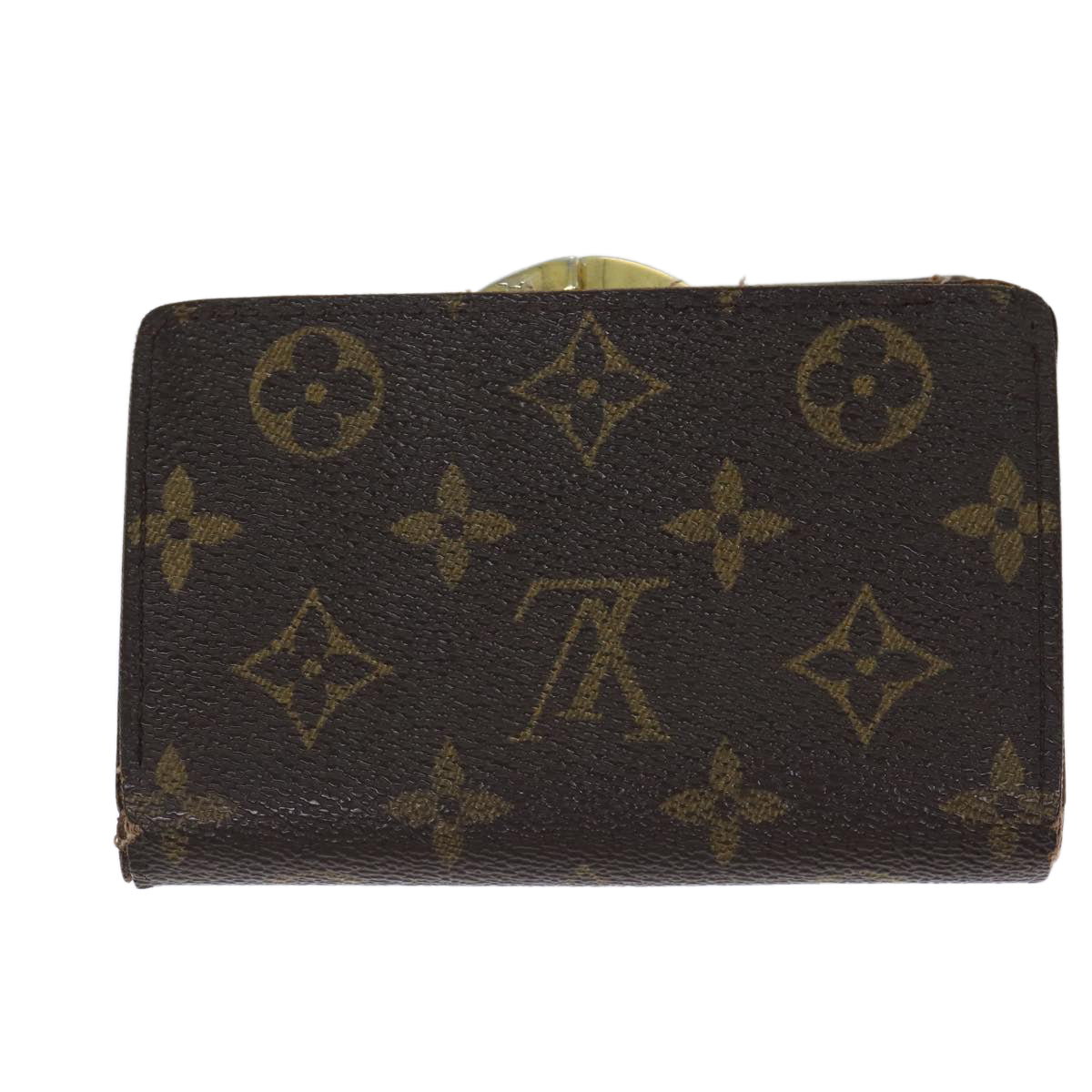 LOUIS VUITTON Monogram Porte Monnaie Billets Viennois Wallet M61663 Auth 70691 - 0