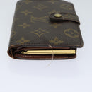 LOUIS VUITTON Monogram Porte Monnaie Billets Viennois Wallet M61663 Auth 70691-3