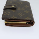 LOUIS VUITTON Monogram Porte Monnaie Billets Viennois Wallet M61663 Auth 70691-4