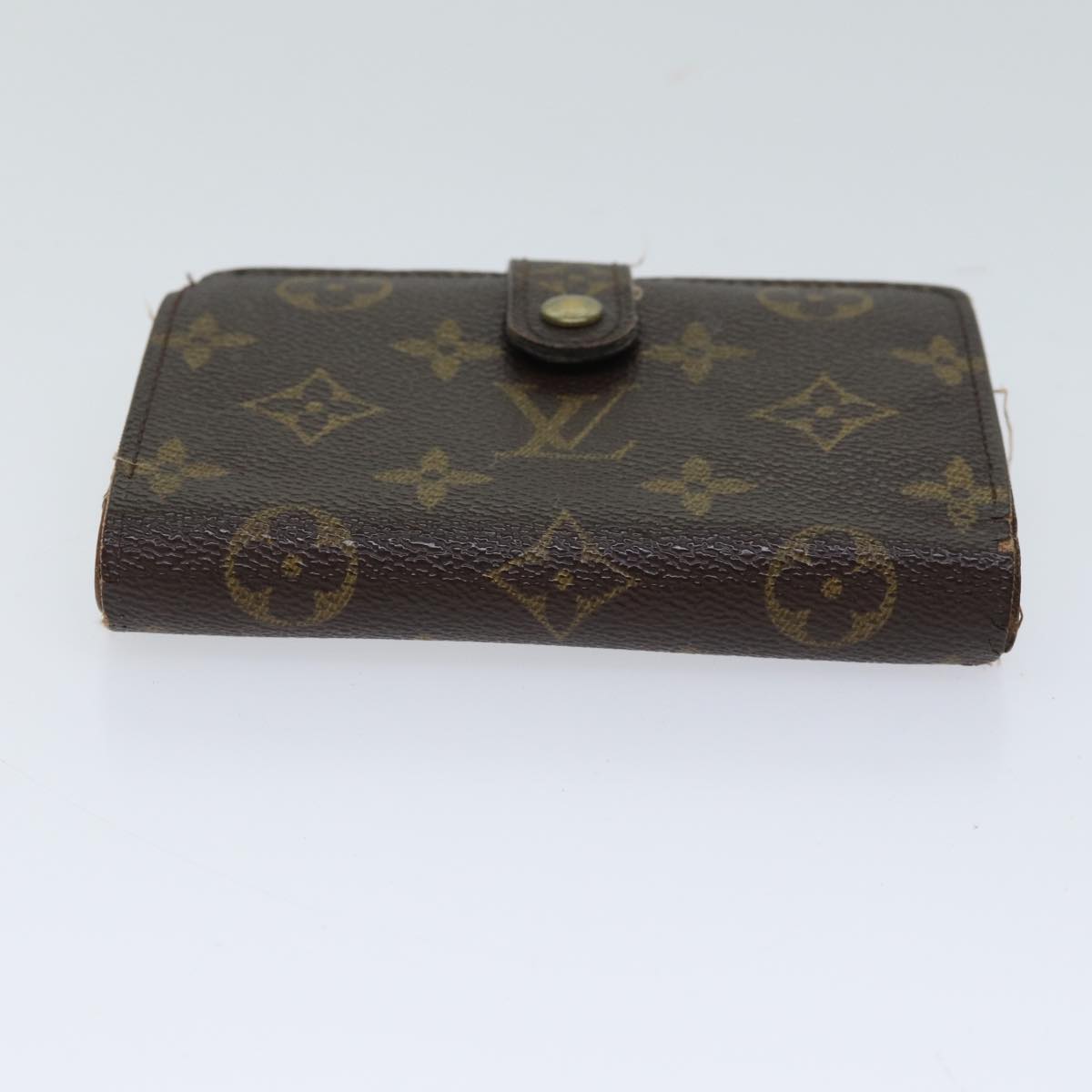 LOUIS VUITTON Monogram Porte Monnaie Billets Viennois Wallet M61663 Auth 70691