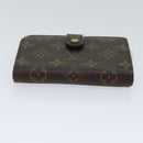 LOUIS VUITTON Monogram Porte Monnaie Billets Viennois Wallet M61663 Auth 70691-6