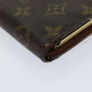 LOUIS VUITTON Monogram Porte Monnaie Billets Viennois Wallet M61663 Auth 70691-7