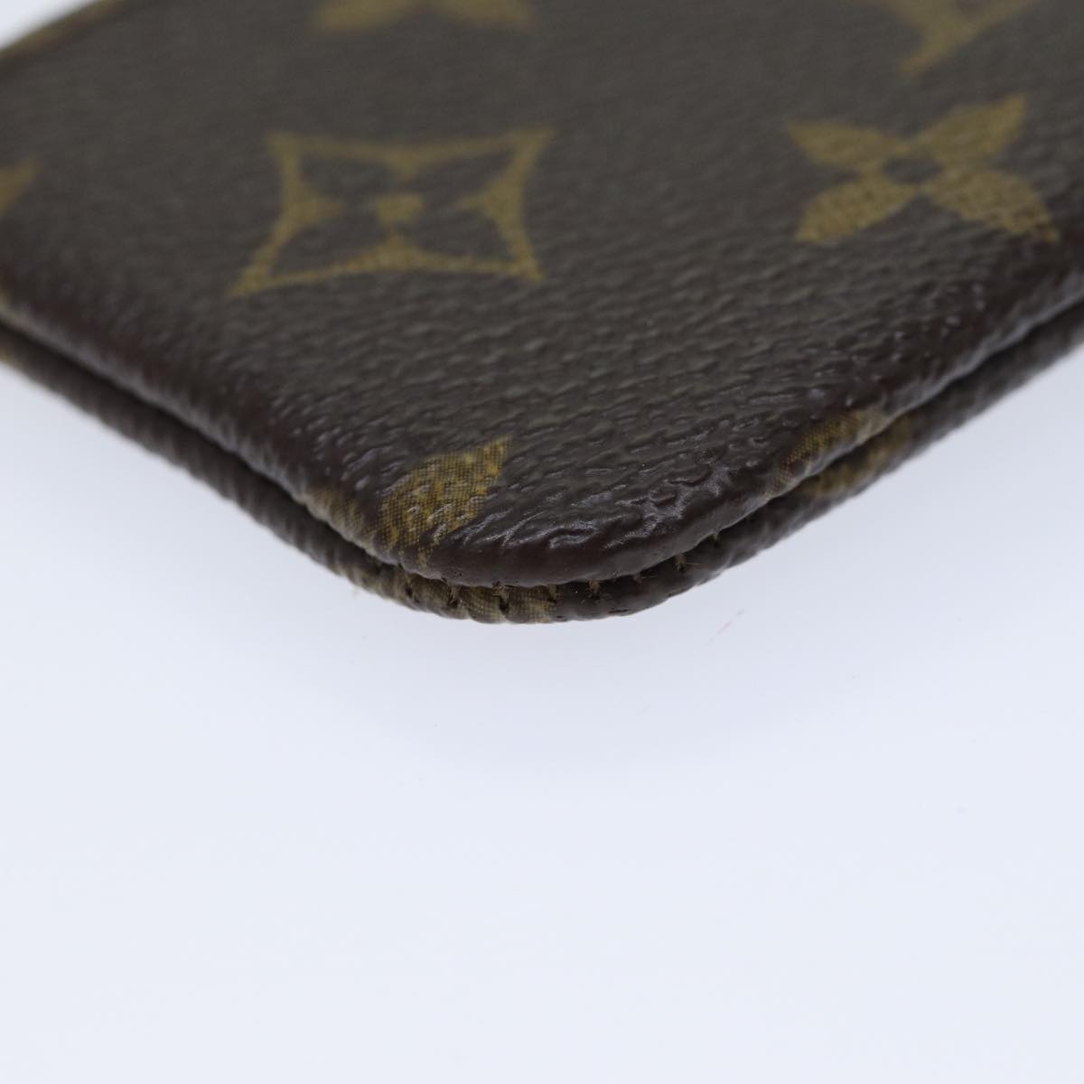 LOUIS VUITTON Monogram Pochette Cles Coin Purse M62650 LV Auth 70693