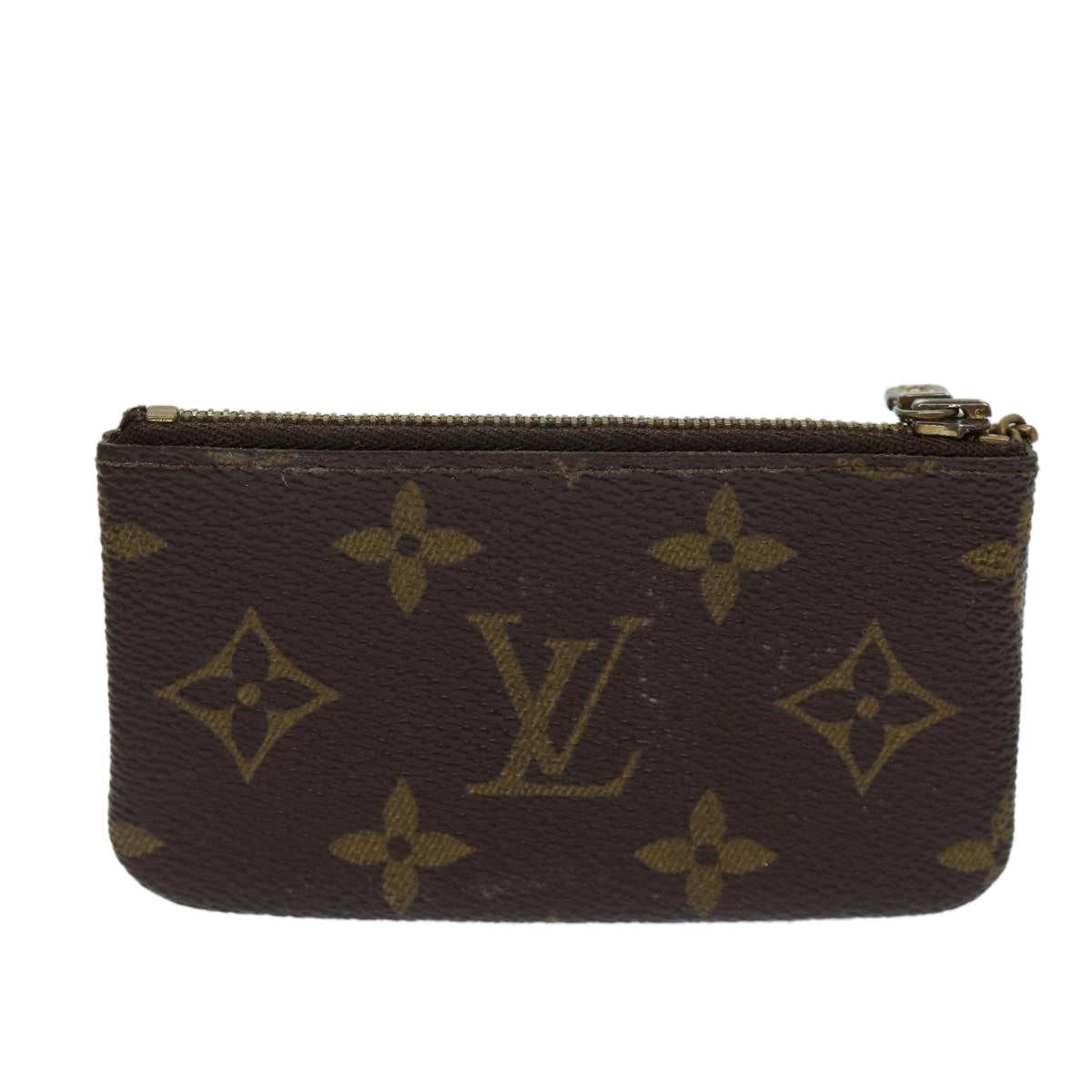 LOUIS VUITTON Monogram Pochette Cles Coin Purse M62650 LV Auth 70693 - 0