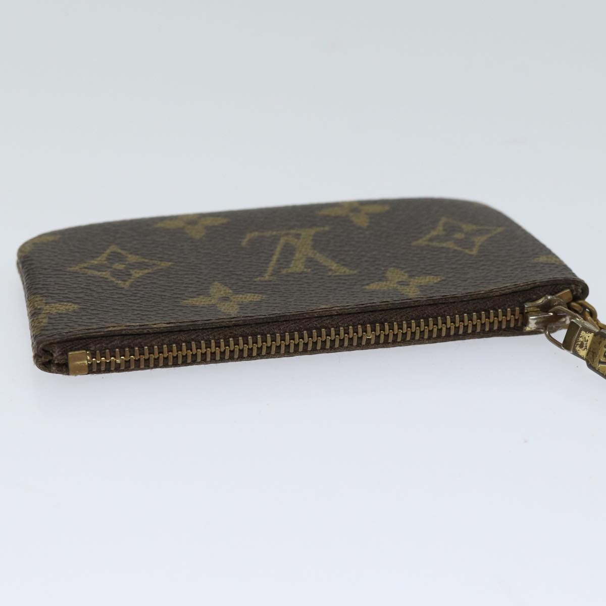 LOUIS VUITTON Monogram Pochette Cles Coin Purse M62650 LV Auth 70693