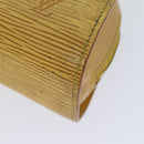 LOUIS VUITTON Epi Dauphine PM Pouch Yellow M48449 LV Auth 70694-15