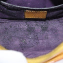 LOUIS VUITTON Epi Dauphine PM Pouch Yellow M48449 LV Auth 70694-10