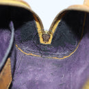 LOUIS VUITTON Epi Dauphine PM Pouch Yellow M48449 LV Auth 70694-18