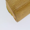 LOUIS VUITTON Epi Dauphine PM Pouch Yellow M48449 LV Auth 70694-14