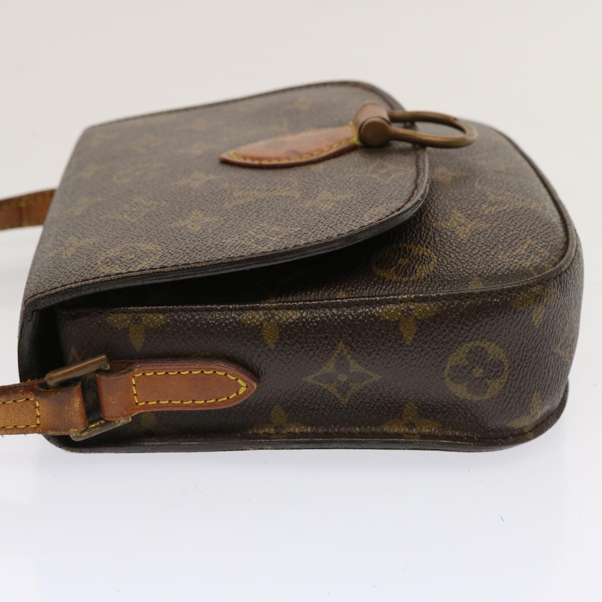 LOUIS VUITTON Monogram Saint Cloud MM Shoulder Bag M51243 LV Auth 70696