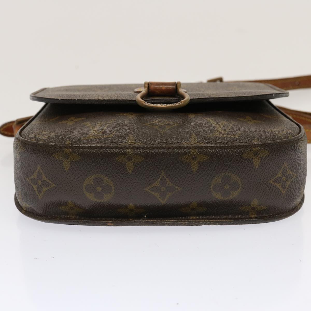 LOUIS VUITTON Monogram Saint Cloud MM Shoulder Bag M51243 LV Auth 70696