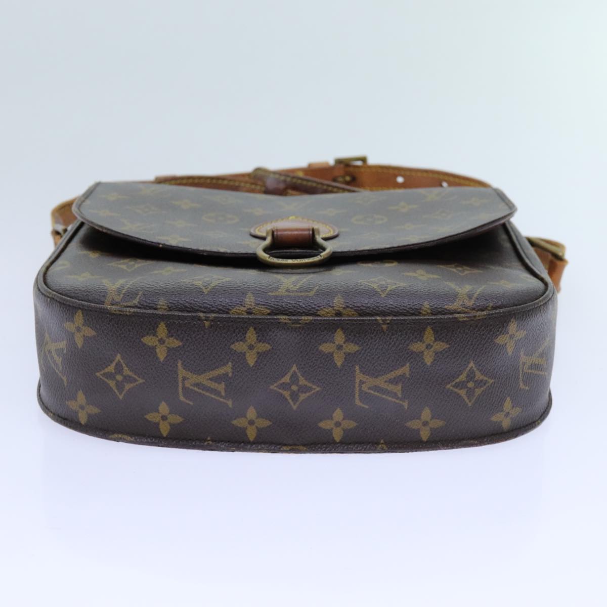 LOUIS VUITTON Monogram Saint Cloud GM Shoulder Bag M51242 LV Auth 70697