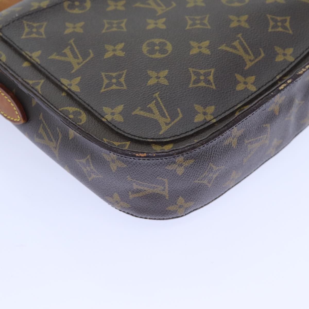 LOUIS VUITTON Monogram Saint Cloud GM Shoulder Bag M51242 LV Auth 70697