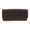 LOUIS VUITTON Monogram Pochette Twin GM Shoulder Bag M51852 LV Auth 70699-13