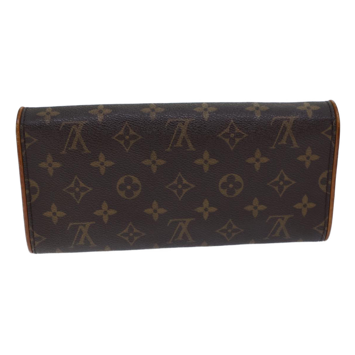 LOUIS VUITTON Monogram Pochette Twin GM Shoulder Bag M51852 LV Auth 70699