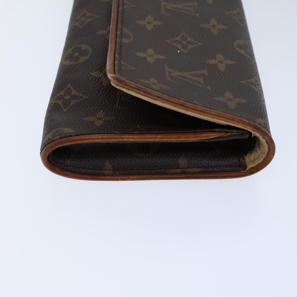 LOUIS VUITTON Monogram Pochette Twin GM Shoulder Bag M51852 LV Auth 70699