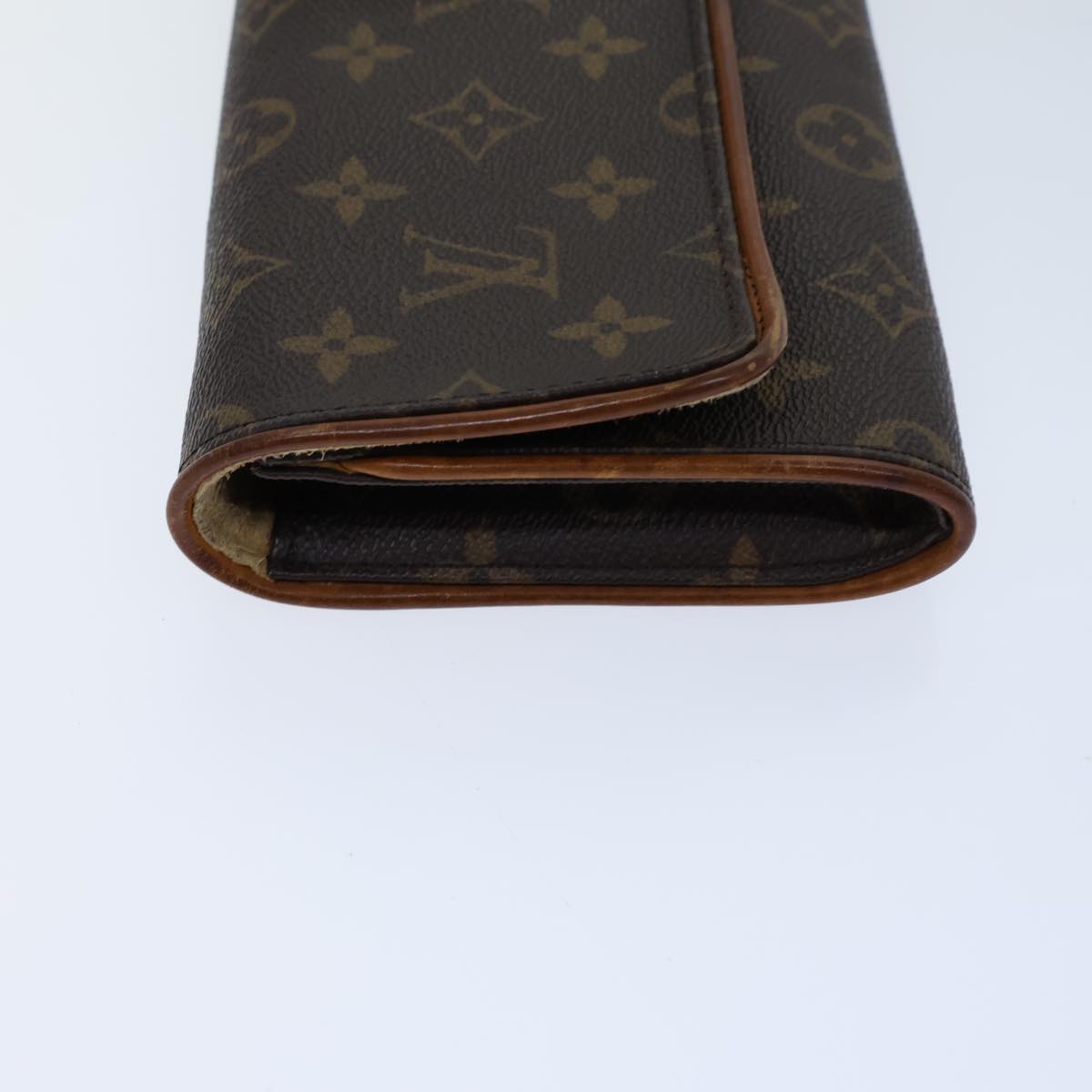 LOUIS VUITTON Monogram Pochette Twin GM Shoulder Bag M51852 LV Auth 70699