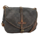 LOUIS VUITTON Monogram Saumur 30 Shoulder Bag M42256 LV Auth 70706-1