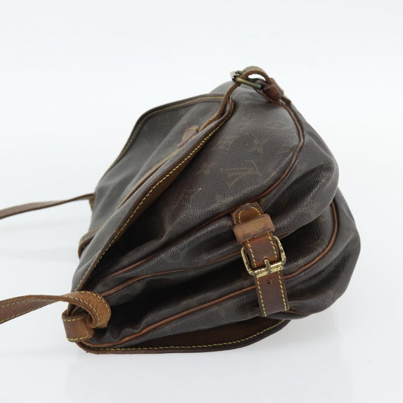 LOUIS VUITTON Monogram Saumur 30 Shoulder Bag M42256 LV Auth 70706