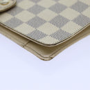 LOUIS VUITTON Damier Azur Agenda MM Day Planner Cover R20707 LV Auth 70715-16