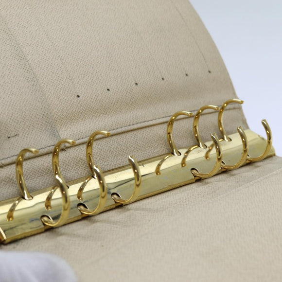 LOUIS VUITTON Damier Azur Agenda MM Day Planner Cover R20707 LV Auth 70715