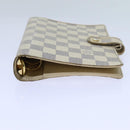 LOUIS VUITTON Damier Azur Agenda MM Day Planner Cover R20707 LV Auth 70715-5