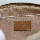 LOUIS VUITTON Damier Azur Pochette Cosmetic PM Pouch N60024 LV Auth 70722-9