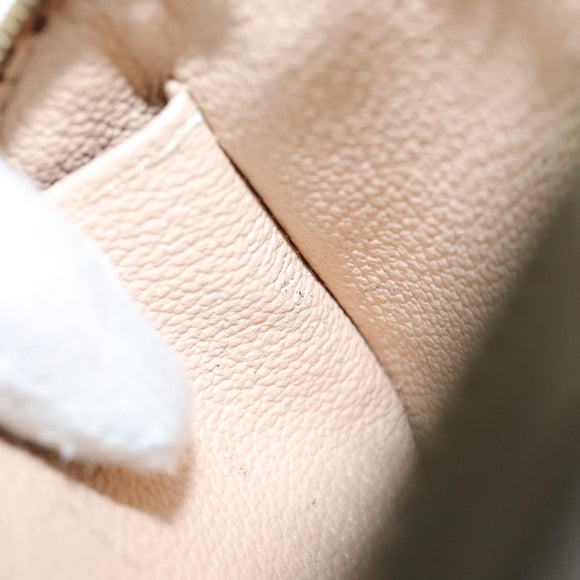 LOUIS VUITTON Damier Azur Pochette Cosmetic PM Pouch N60024 LV Auth 70722