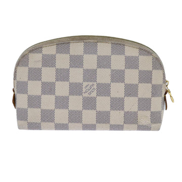 LOUIS VUITTON Damier Azur Pochette Cosmetic PM Pouch N60024 LV Auth 70722 - 0