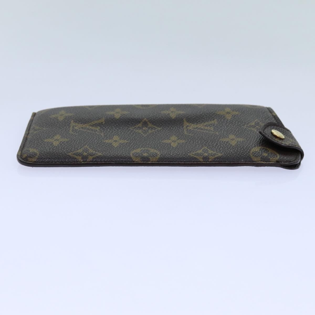 LOUIS VUITTON Monogram Etui Lunette MM Glasses Case M66544 LV Auth 70743