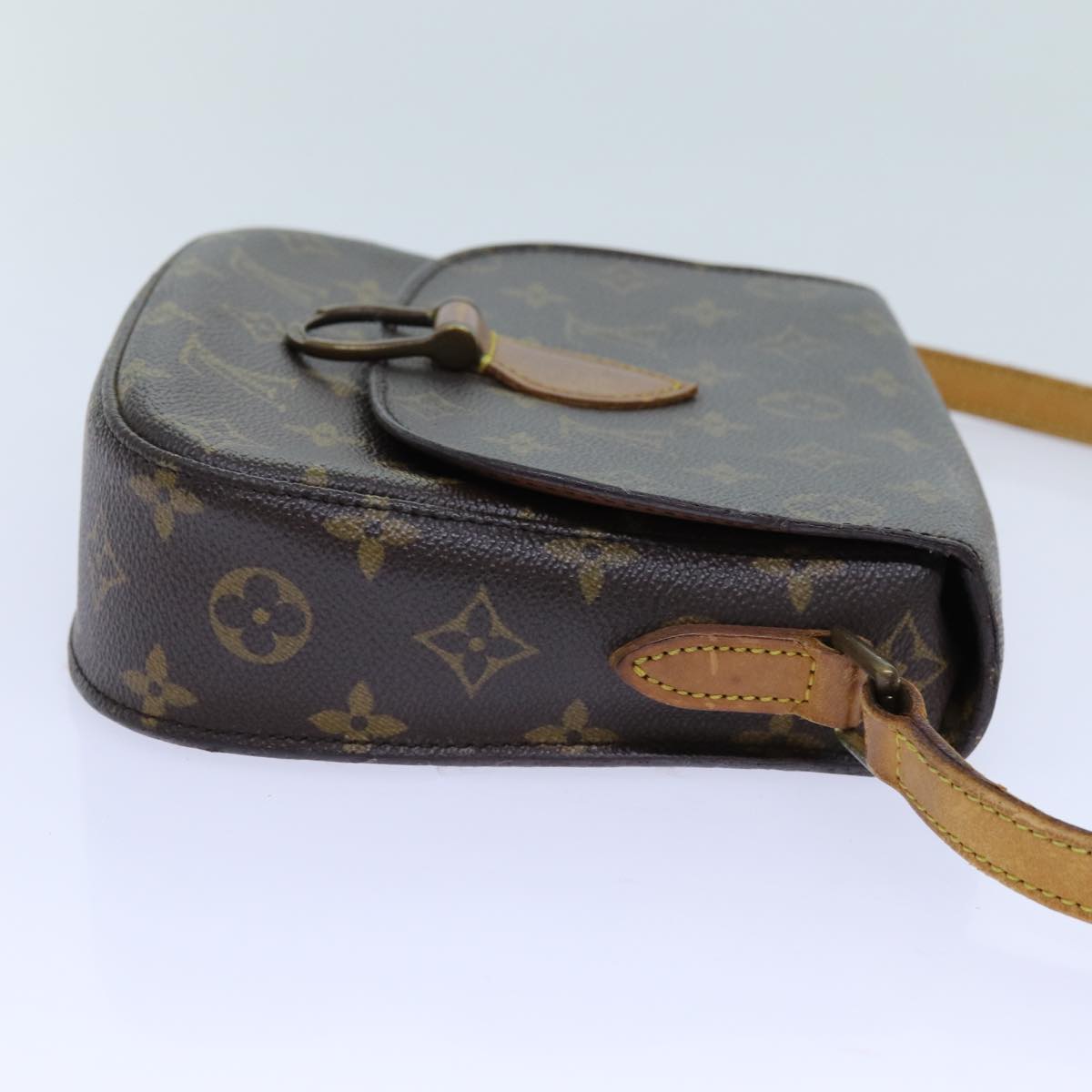 LOUIS VUITTON Monogram Saint Cloud MM Shoulder Bag M51243 LV Auth 70747